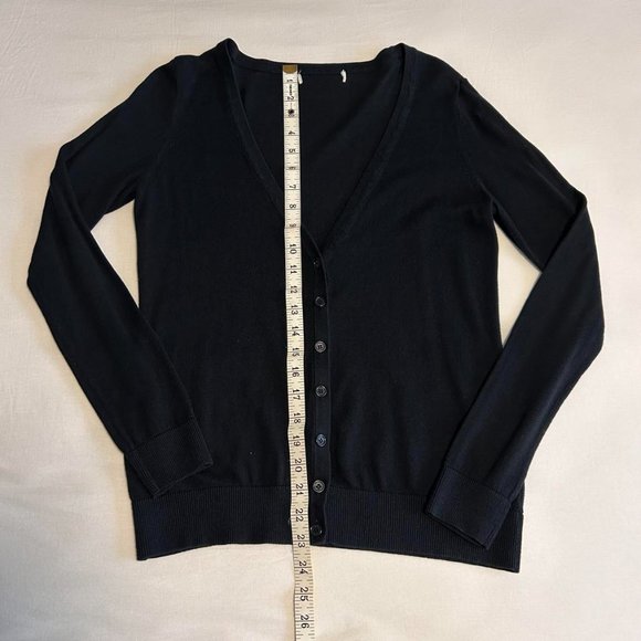 GAP Black V-Neck Cardigan Small - Picture 5 of 7